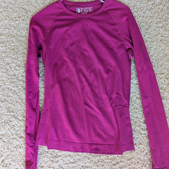 Figs Salta Underscrub in Heathered Magenta - Picture 1 of 2